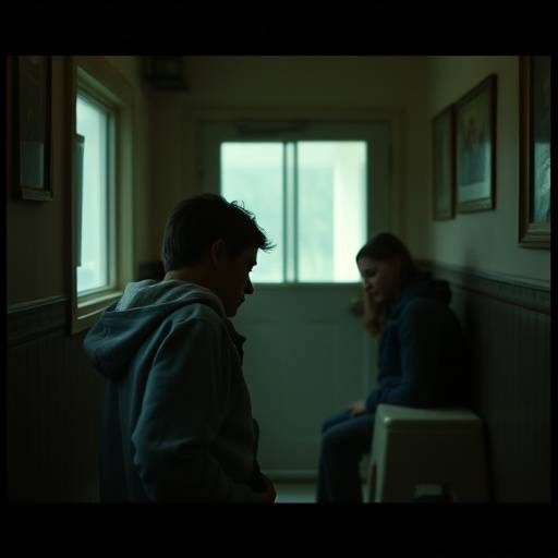 Film still from Ethan Blake's amateur film before Directing Mastery Academy